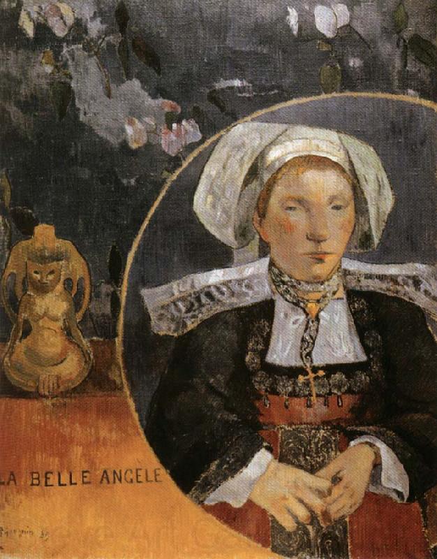 Paul Gauguin La Belle Angele France oil painting art